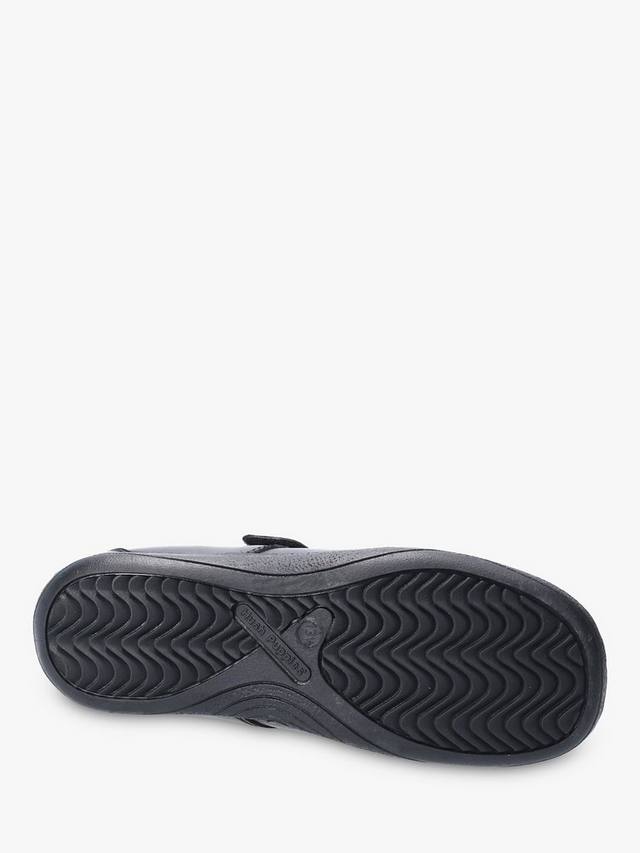 Детские туфли Mary Jane Amber Junior из кожи Hush Puppies, Black — фото 4