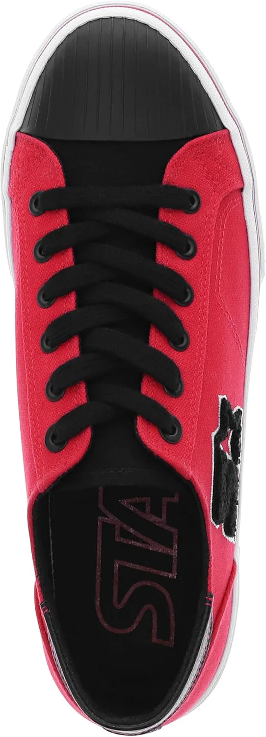 

Мужские кеды STARTER Tradition 71 Low из холщовой ткани с низким верхом Nashville Shoe Warehouse, красный/черный