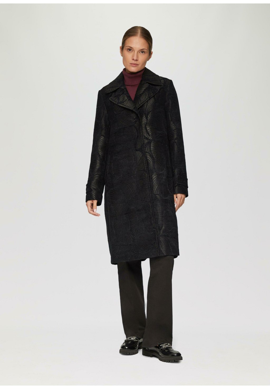 

Классическое пальто s.Oliver BLACK LABEL, черный