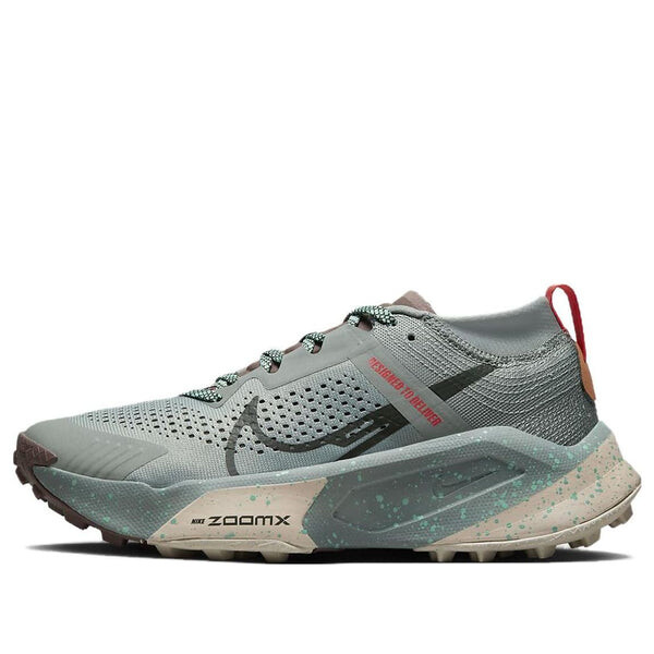Кроссовки (WMNS) Nike ZoomX Zegama Trail 'Grey Green', зеленый