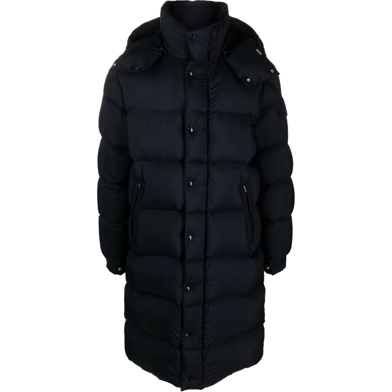 

Пуховик мужской морской синий Moncler