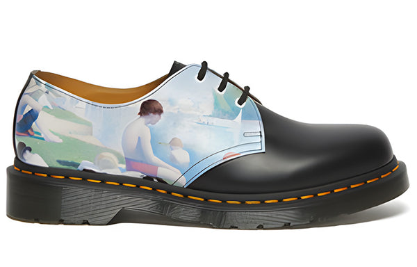 Тапочки the national gallery 1461 bathers shoes 'black' Dr. Martens, черный — фото 2