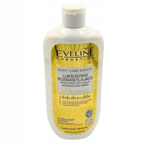 

Eveline Cosmetics Body Care Expert 24K Gold 350 мл молочко для тела Inna marka
