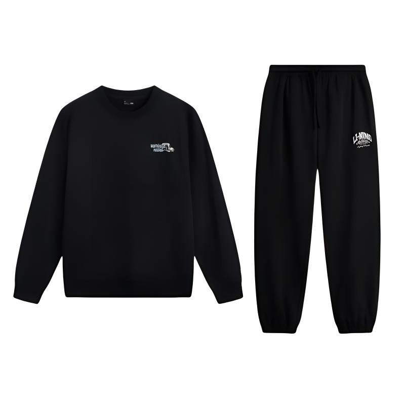 

LINING Спортивная мода Коллекция Повседневная спортивная одежда Мужская Black