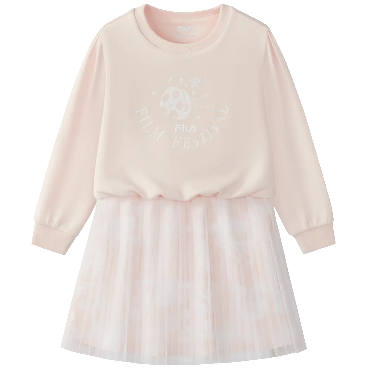 

FILA KIDS Платье из трикотажной ткани светло-оранжевый розовый kids'