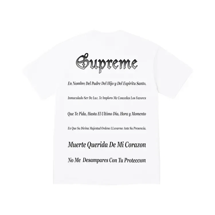 Футболка Supreme Grim Reaper, белый — фото 2