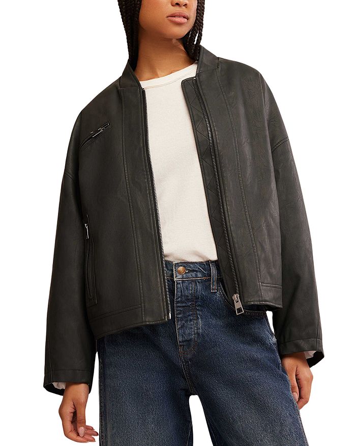 

Куртка-бомбер Vinny Free People, черный