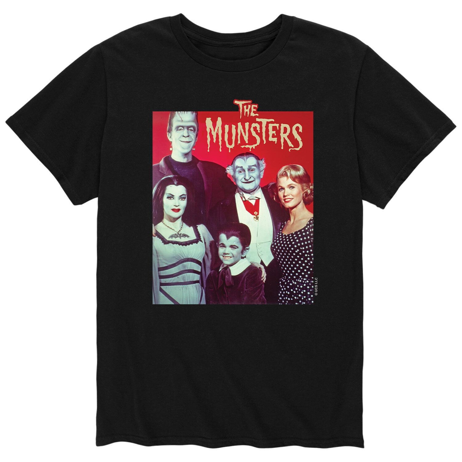 

Мужская футболка с портретом The Munsters Licensed Character