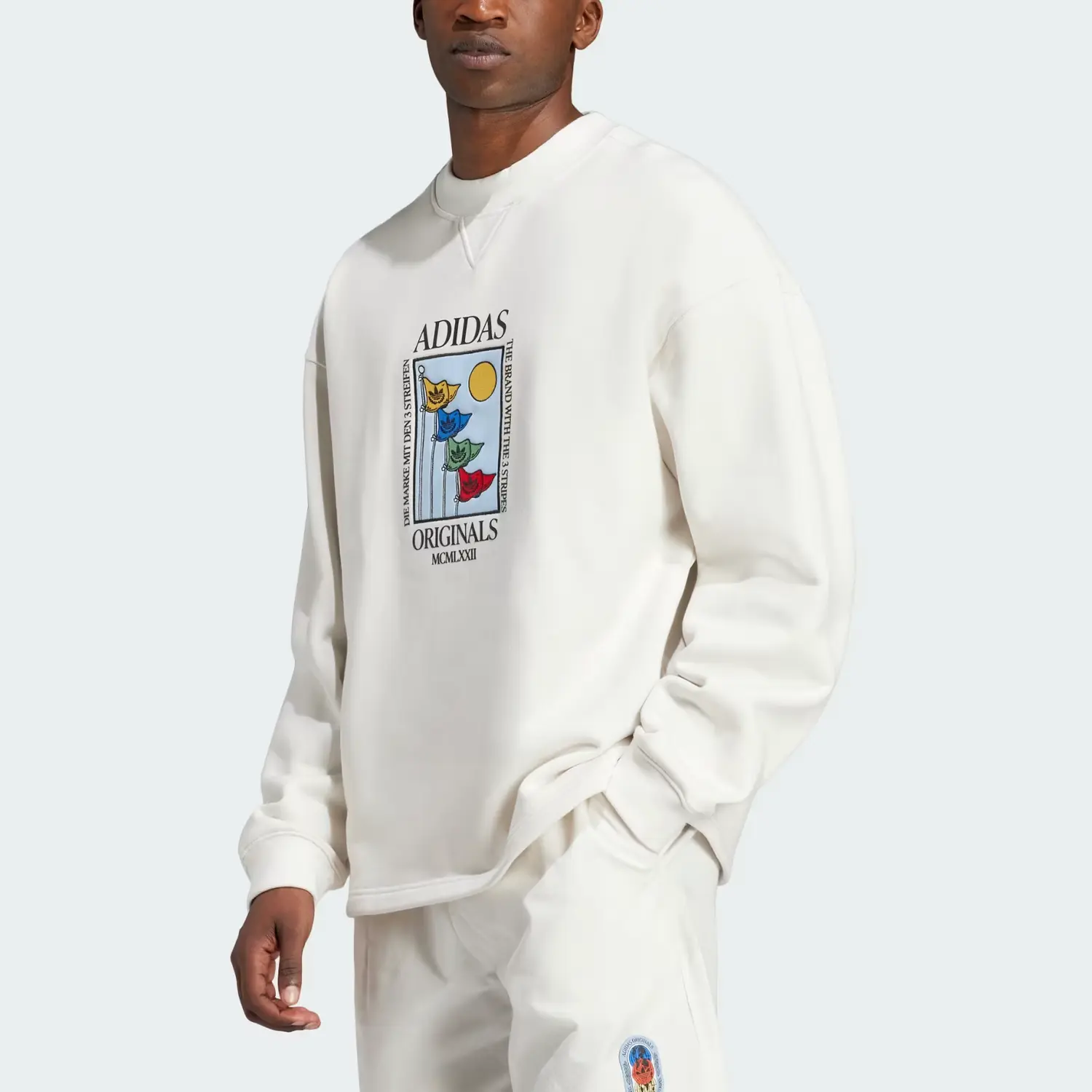 Толстовка мужская Adidas Originals OLPC Crew — фото 2