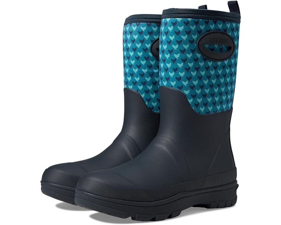 

Ботинки Western Chief Neoprene Mid Height Boot, цвет Chicken Houndstooth
