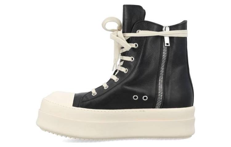 

RICK OWENS Кроссовки Luxor Runway Mega Bumper Ramones Black Milk FW23