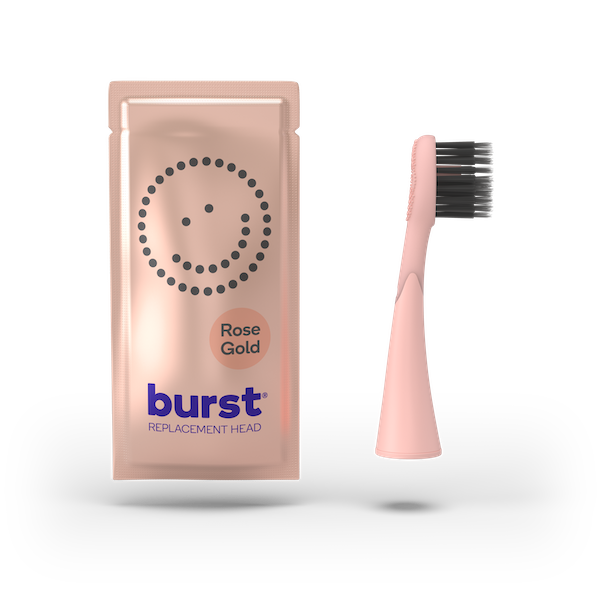 

Наконечник кисточки розово-золотой, 1 шт. Burst Oral Care