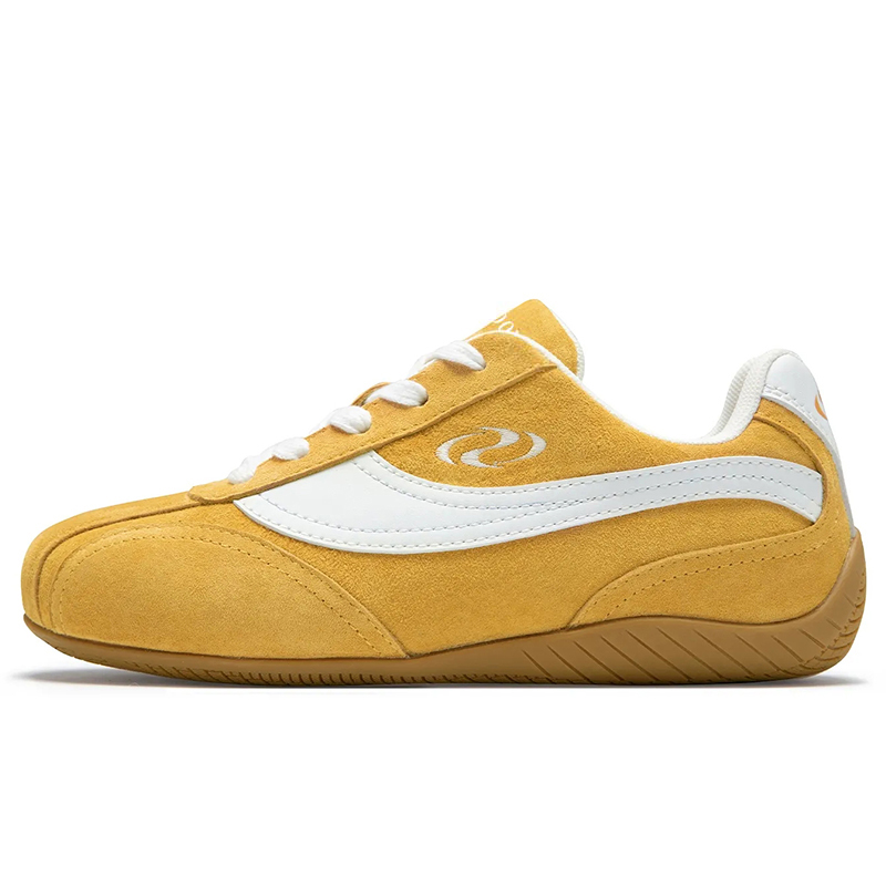 

JINDUN Износостойкие дышащие низкие повседневные кроссовки унисекс желтые, цвет Yellow