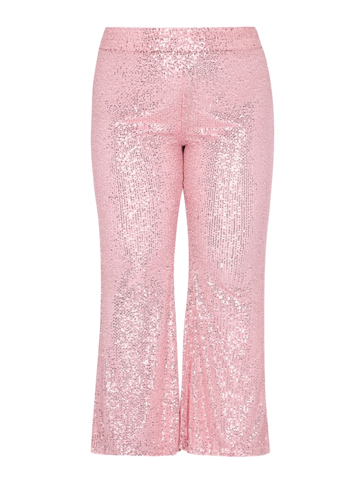 

Тканевые брюки NAEMI Plus Size Pants, розовый