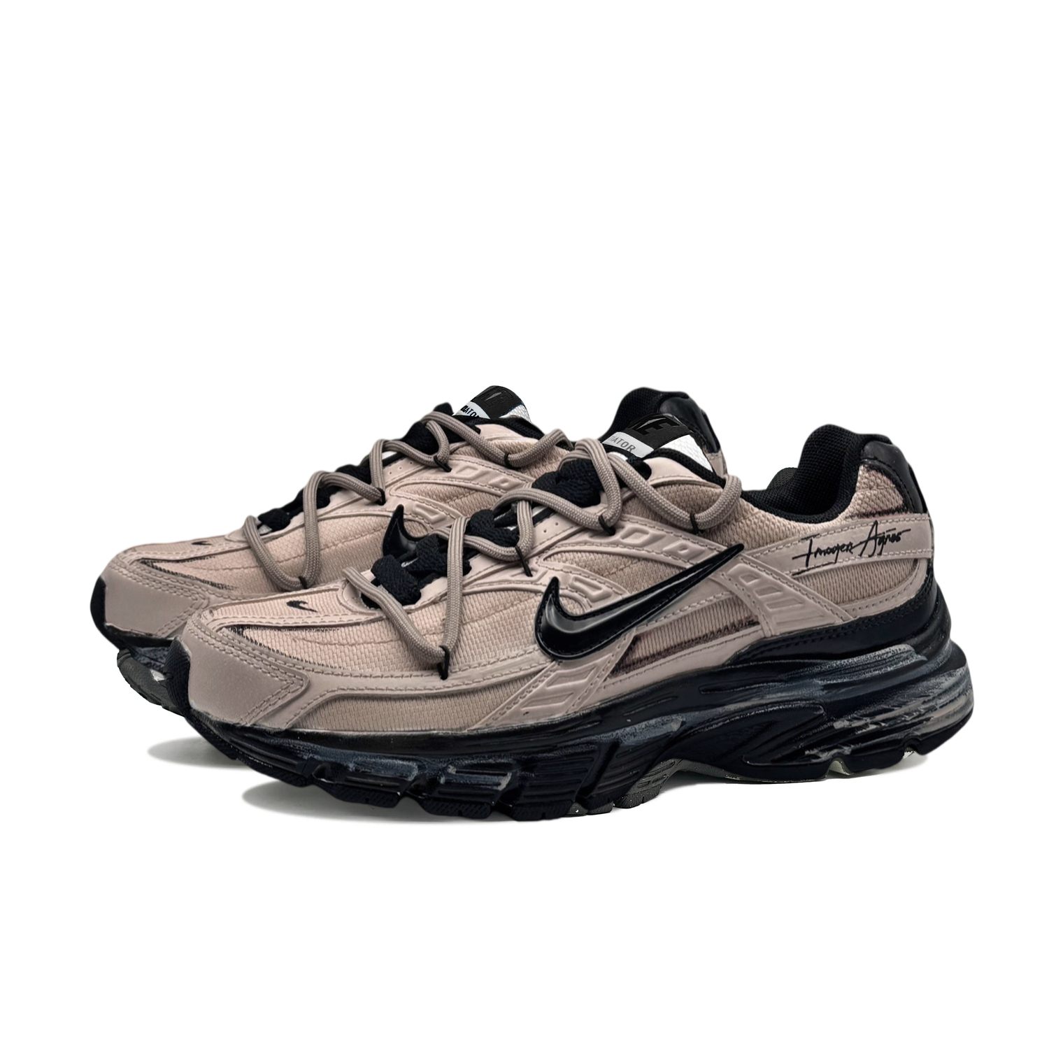Initiator Low top кроссовки для бега Unisex Umber Nike, черный коричневый — фото 4
