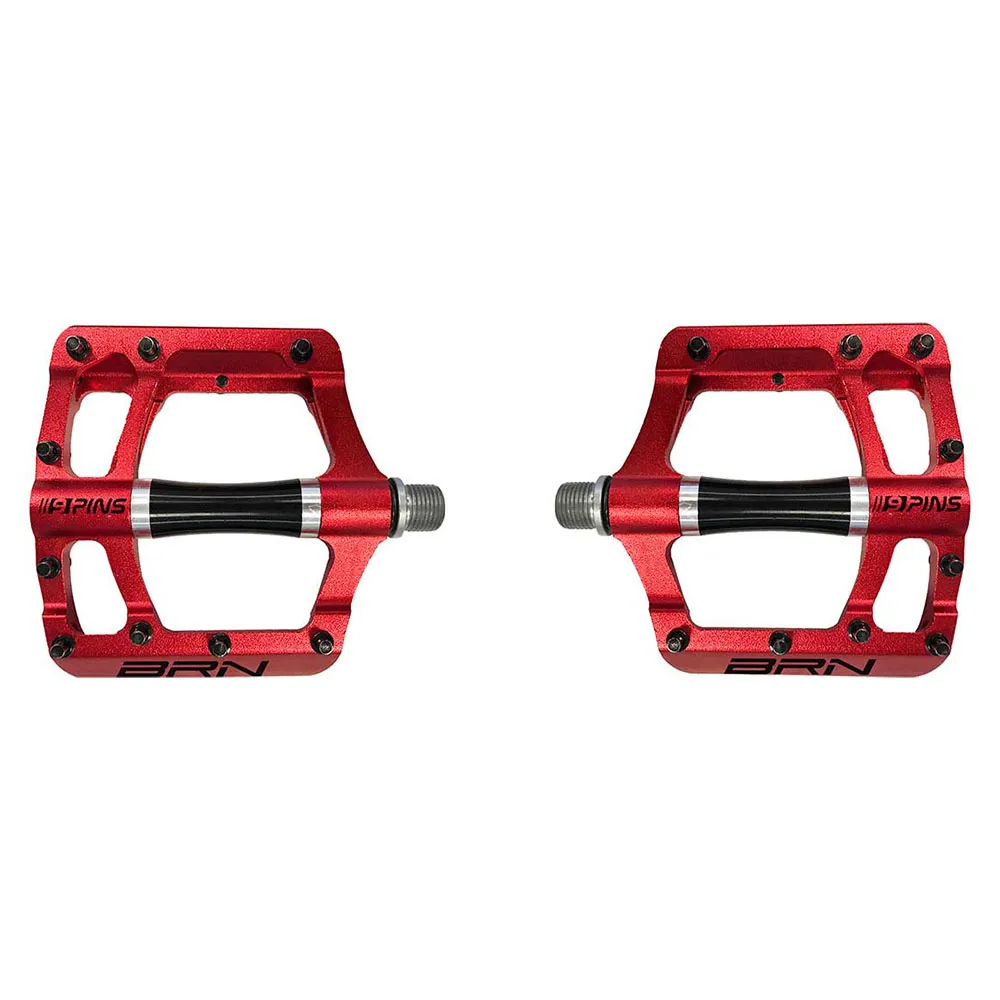 

Педали Brn Flat CNC 9 Pins, красный