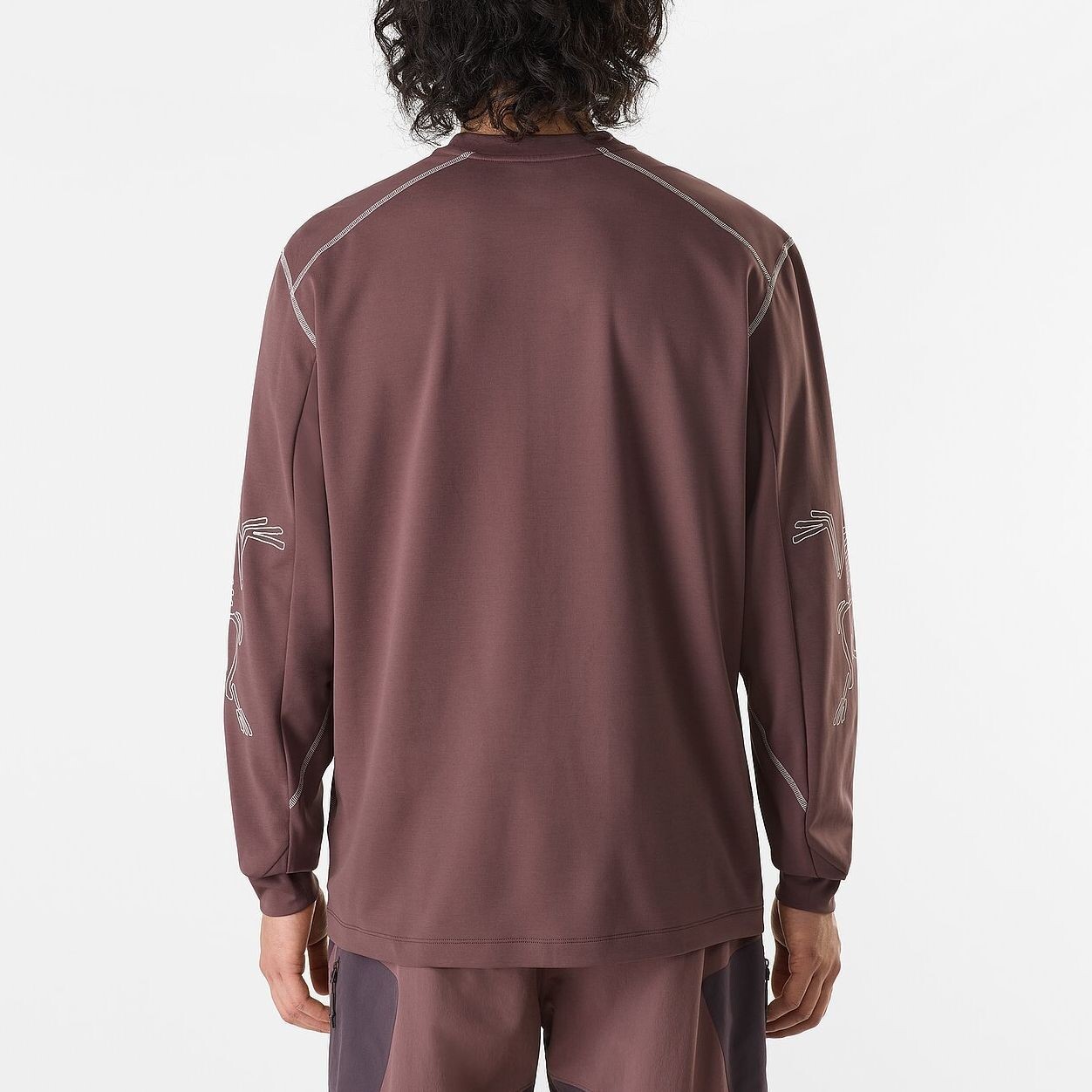 Лонгслив Arcteryx Copal Bird LS Axiom, зеленый — фото 3