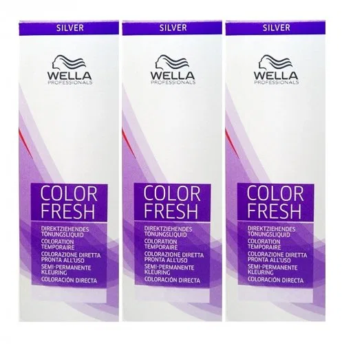Жидкий гель-краситель «Color Fresh Silver 10/81» от Wella Wella