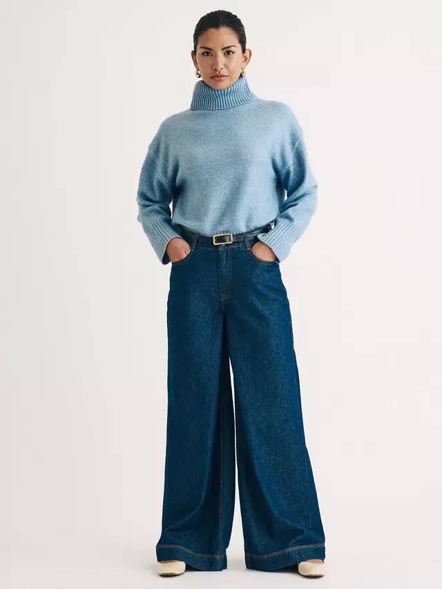 

Джемпер Nobody's Child Chunky Roll Neck, синий