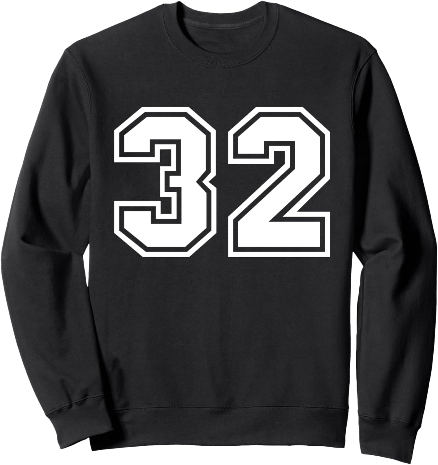 

Спортивная толстовка с номером 32, подарочный вариант Team Jersey Number Company, черный