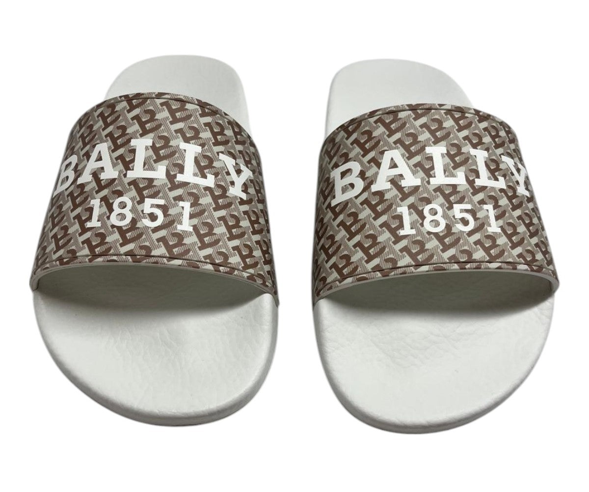 Bally Sabrina 6239108 Женские сандалии-слайды Multimiele Synthetic Print — фото 3