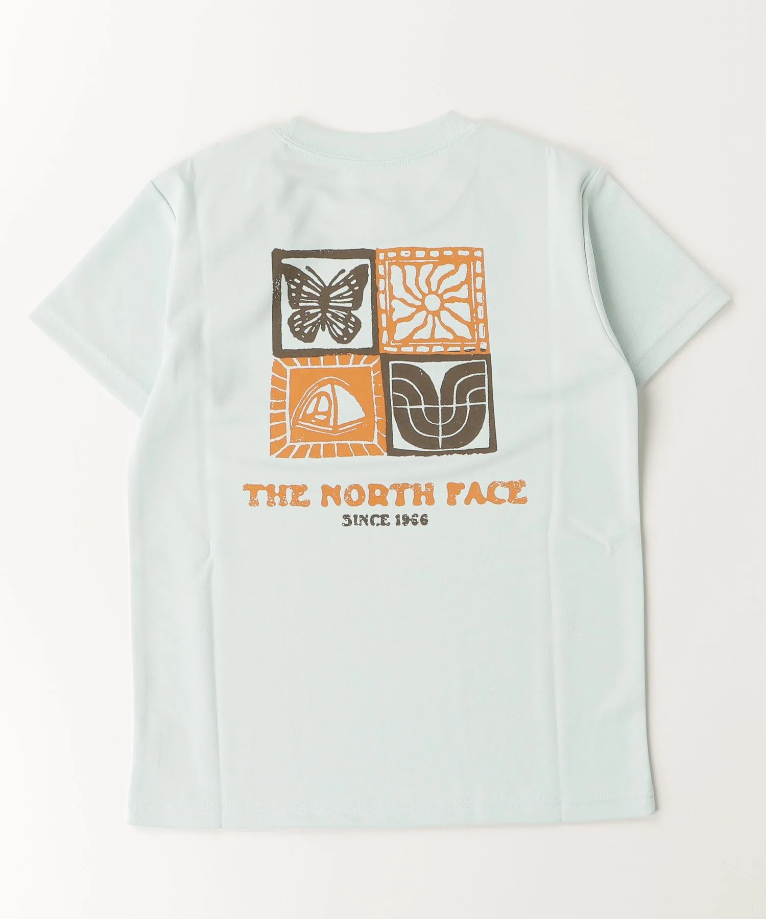 Футболка с коротким рукавом THE NORTH FACE Be FreeGraphic T с защитой от UV и насекомых Off-White — фото 3