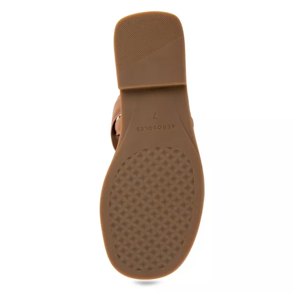 Женские сандалии Colette на плоской подошве Aerosoles, коричневый — фото 4