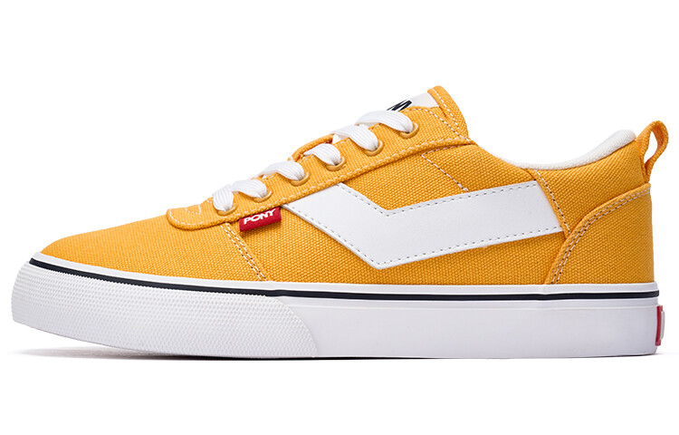 

Кроссовки PONY Skate Skateboarding Shoes Unisex Low-top Yellow, цвет White/Varsity Maize