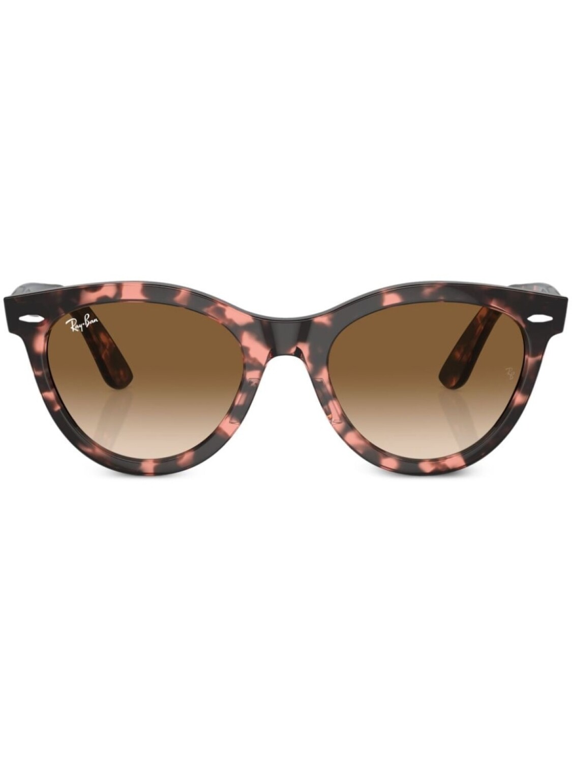 

Солнцезащитные очки Wayfarer Way в круглой оправе Ray-Ban, розовый