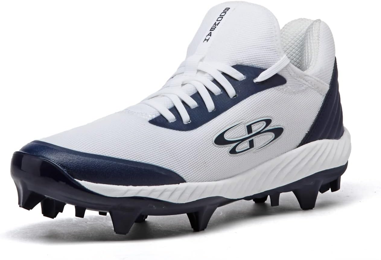 

Мужские бутсы Boombah Raptor с формованными шипами - несколько вариантов цвета - разные размеры, белый/синий/темно-синий