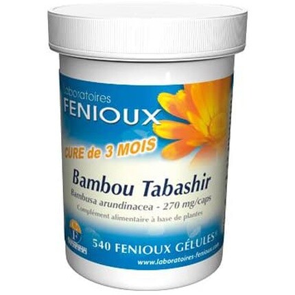 

Нутрикосметика - Фениукс Бамбу Табхасир 270 мг 540 капсул Fenioux