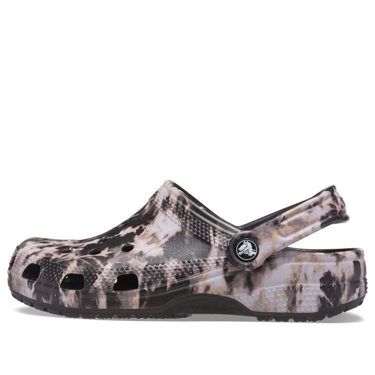 

Сабо Crocs Classic Bleach Dye Clogs 'Black White' 207326-001, черный