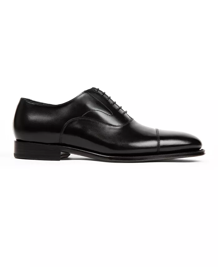 Мужские классические оксфорды Regent Cap Toe из кожи Anthony Veer, черный — фото 2