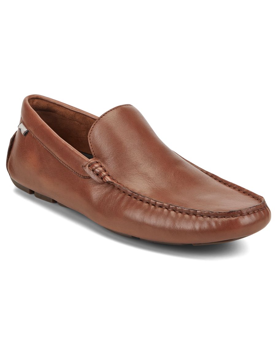 

Мужские повседневные лоферы Theo без шнурков Kenneth Cole New York, Medium Brown Leather