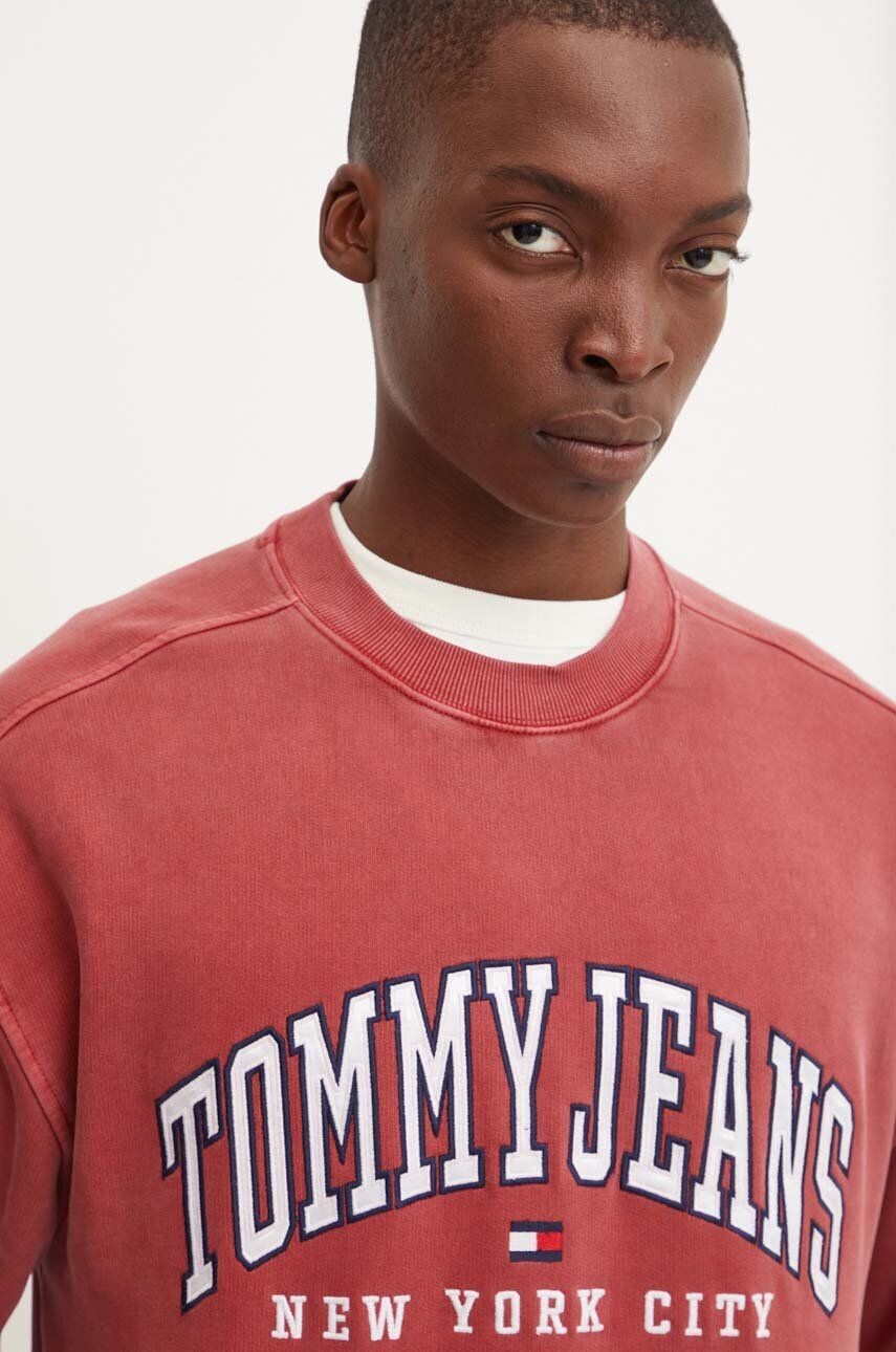 

Толстовка Tommy Jeans, гранатовый