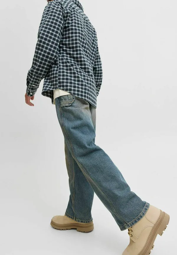 Джинсы свободного кроя ialex icarpenter sq 472 jnr Jack & Jones Junior, Blue Denim — фото 4
