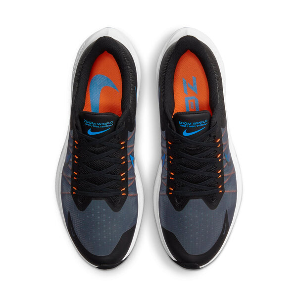 Кроссовки air zoom winflo 8 Nike, черный — фото 4