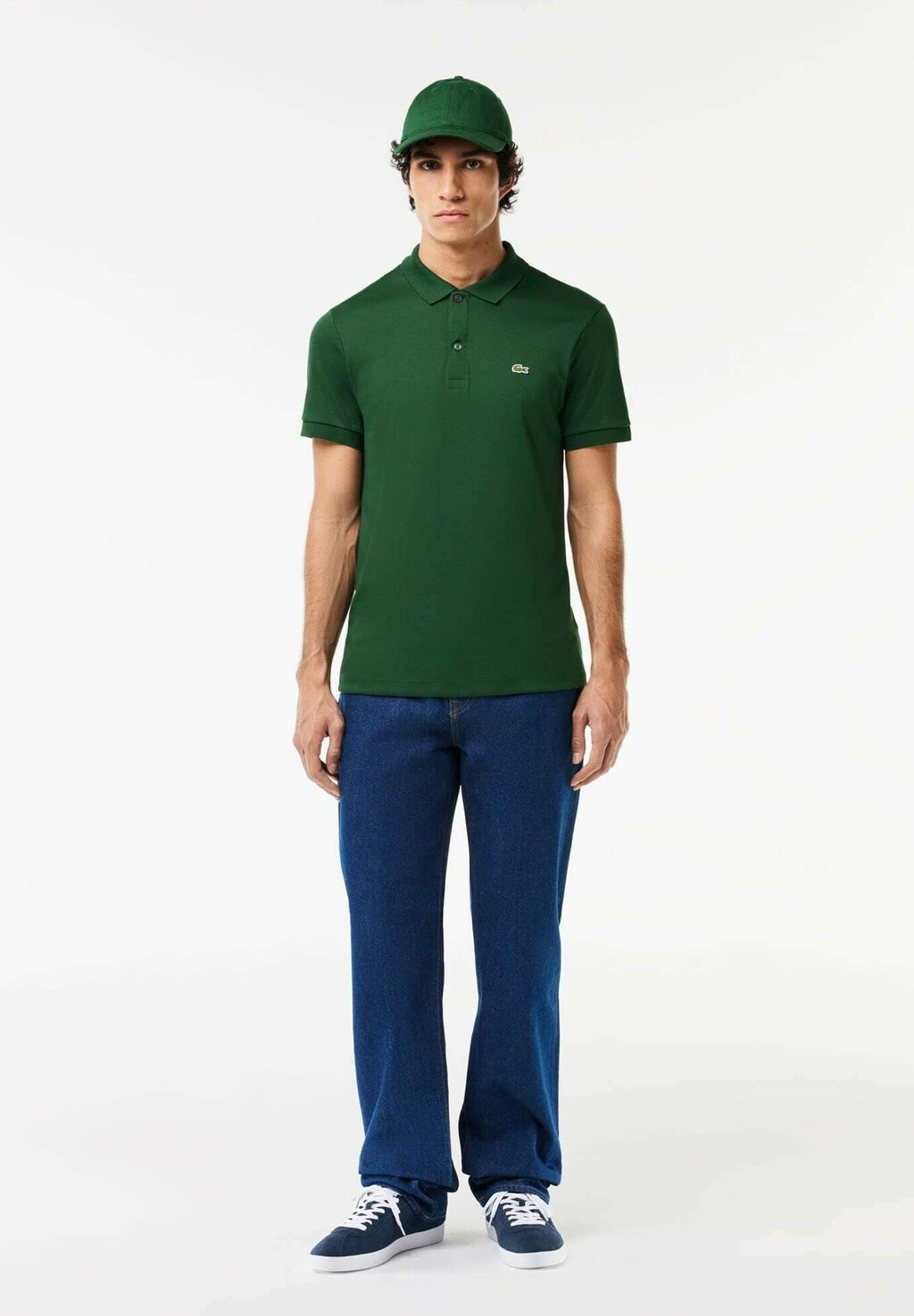 Рубашка-поло Lacoste, цвет vert — фото 2