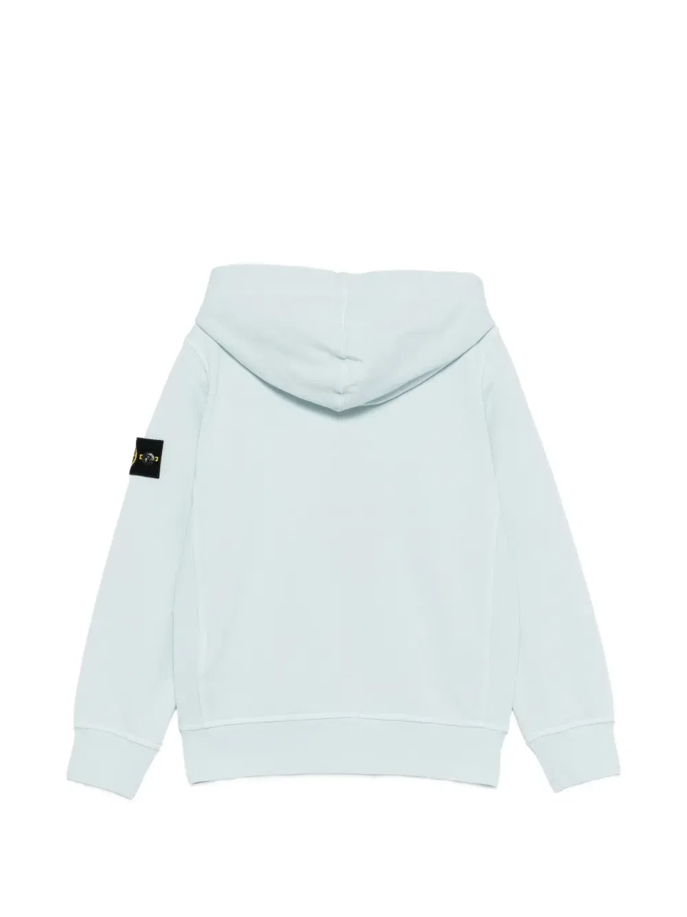 Толстовка на молнии с капюшоном Stone Island Junior, синий — фото 2