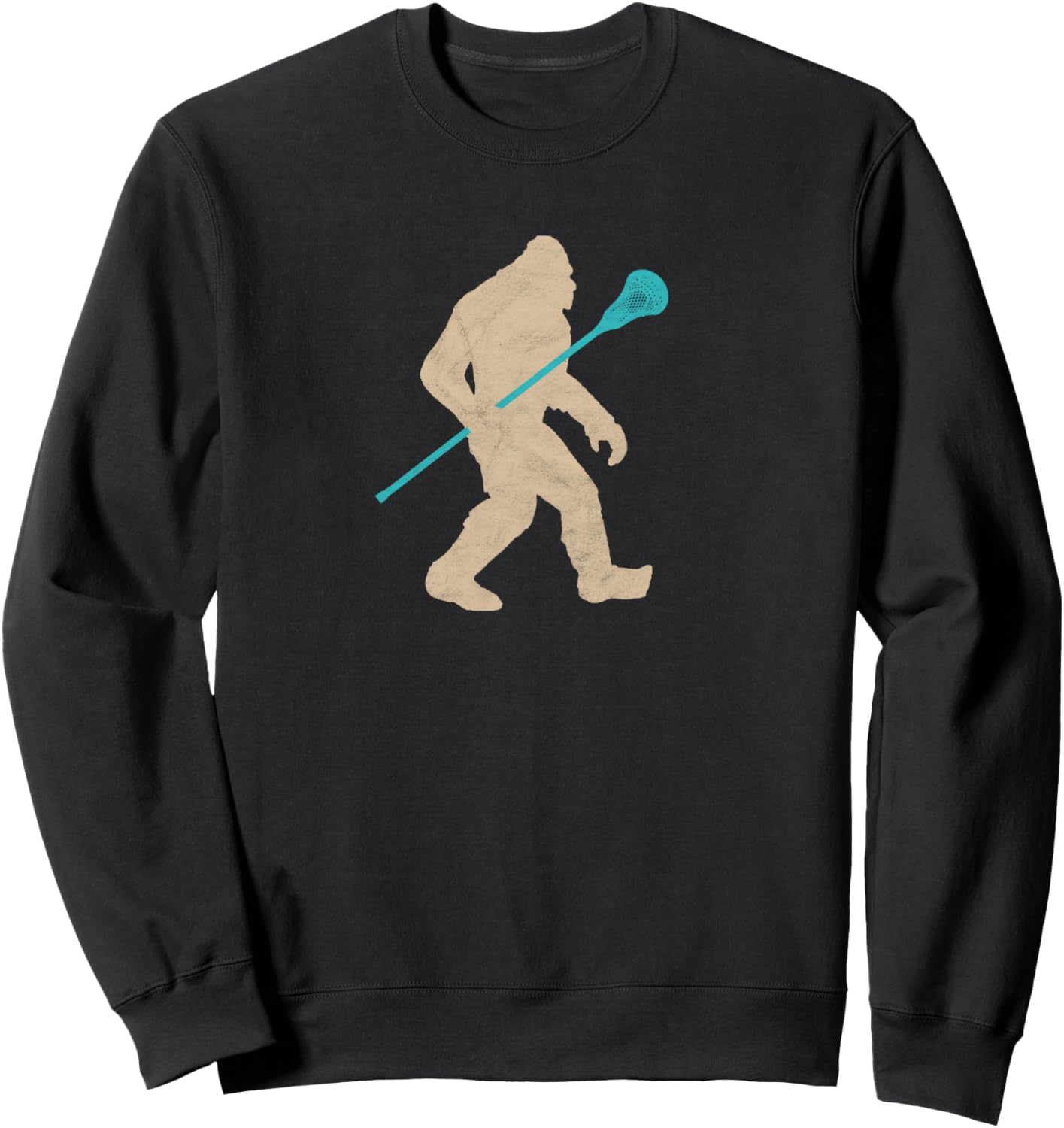 

Винтажная толстовка Fanny Lux с изображением клюшки для лакросса Bigfoot Vintage Lacrosse Threads Co., черный