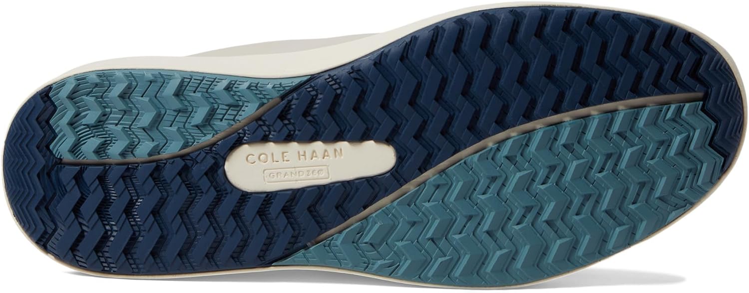 Мужские кроссовки Cole Haan Grandpro Rally Canvas Court, серебристый/слоновая кость — фото 3