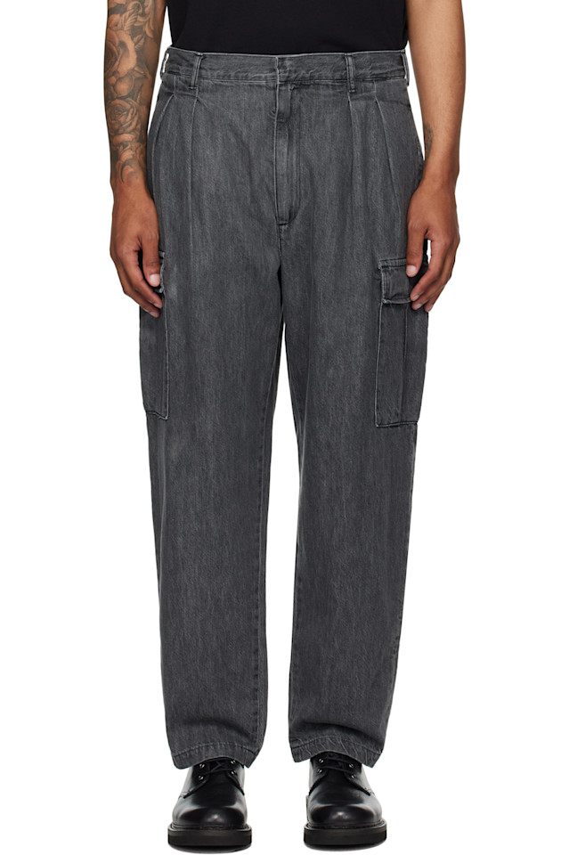 

Джинсовые карго-брюки Milt2301 Wtaps, черный