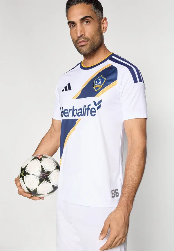 Футболка Adidas Performance La galaxy 26/27 home club wear, белый — фото 4
