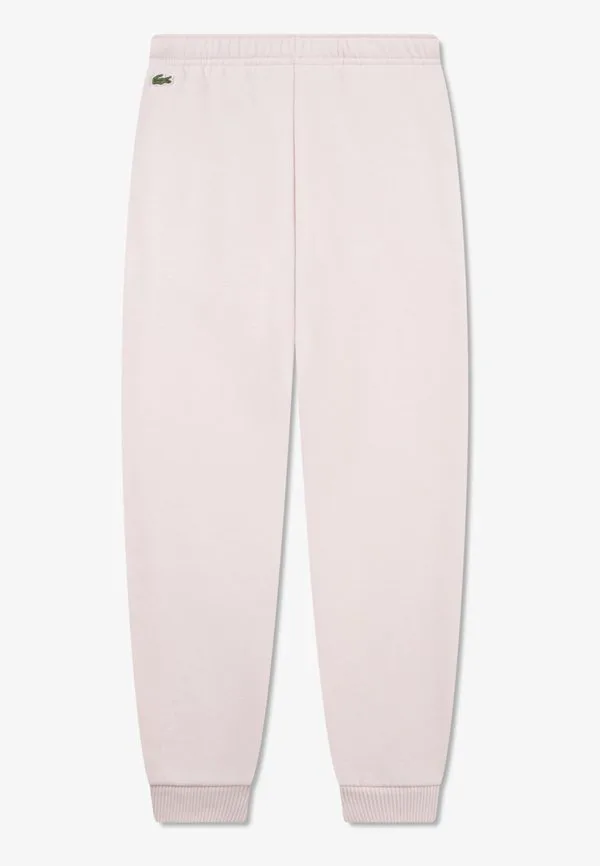 Спортивные брюки унисекс core pant Lacoste, Light Pink — фото 4