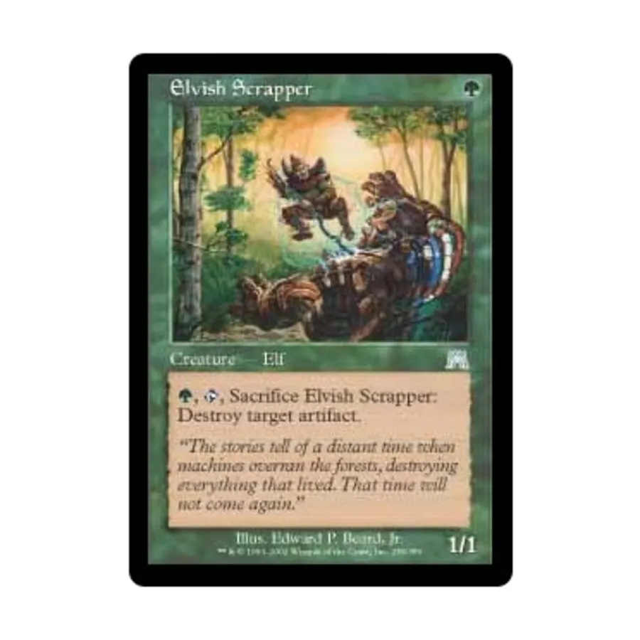 

CCG Эльфийский скребок (U), MTG - Onslaught