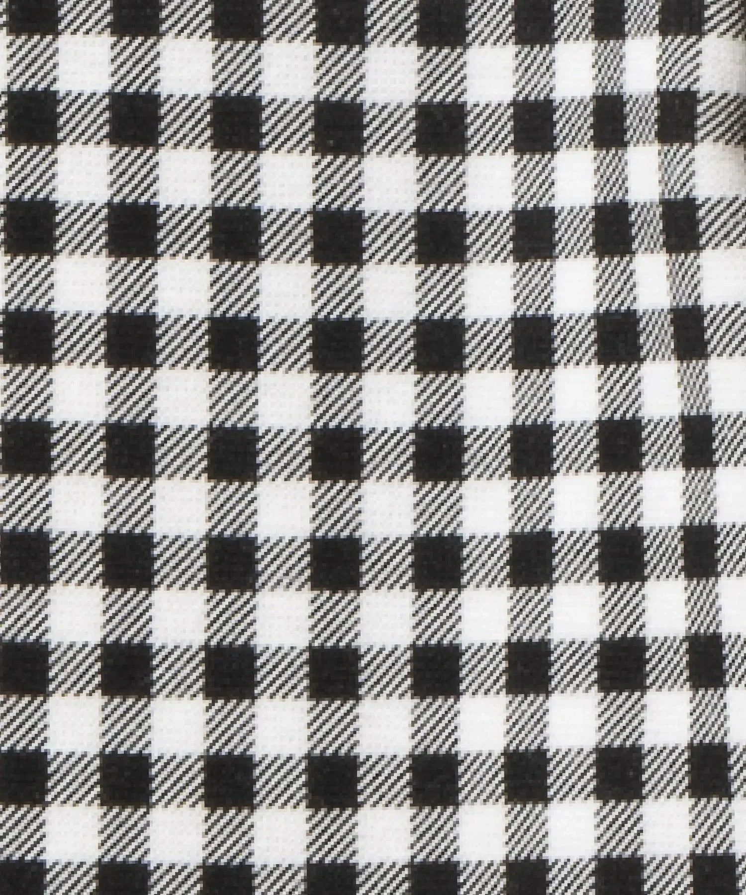 Леггинсы с принтом 6 дюймов Ever Closet, Gingham check black — фото 3