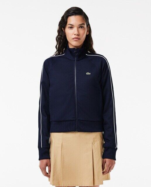 

Спортивная куртка Paris из ткани интерлок Lacoste, темно-синий