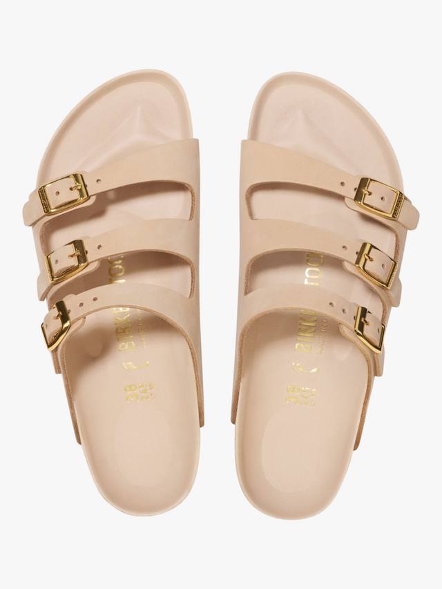 Сандалии из флоридского нубука Birkenstock, песочный