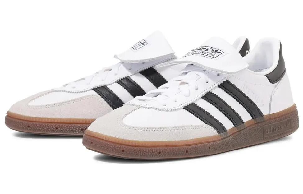 Мужские кроссовки для скейтбординга adidas originals Spzl для гандбола, Black/White — фото 3