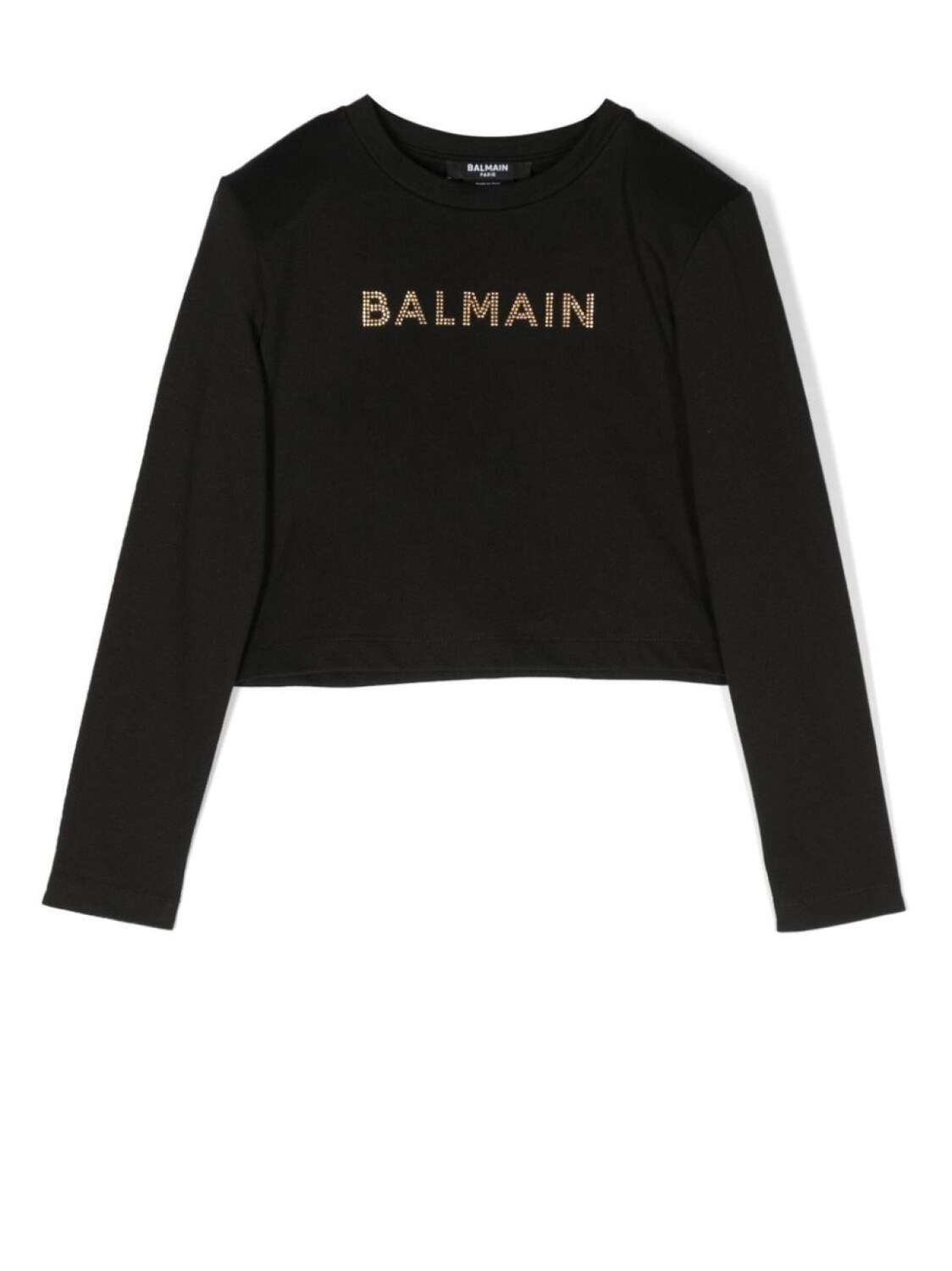 

Balmain Kids футболка с логотипом, черный